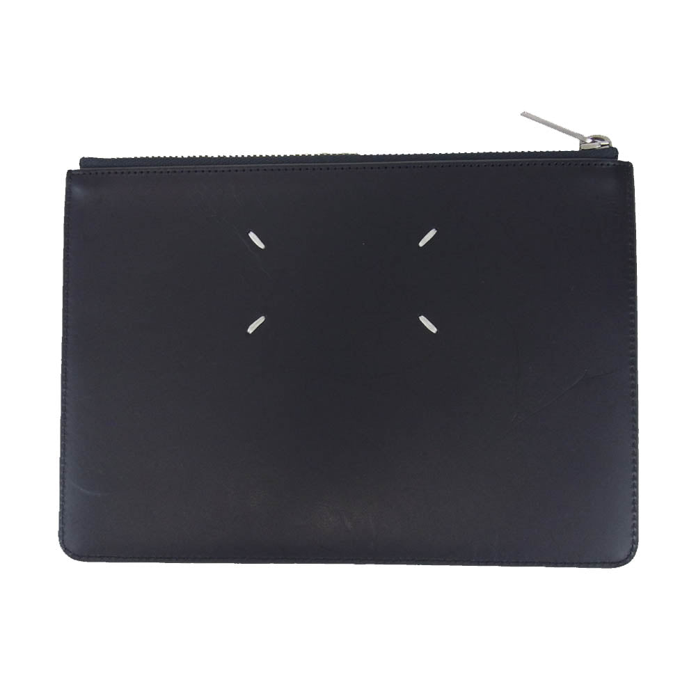 MAISON MARGIELA メゾンマルジェラ クラッチ バッグ ブラック系【中古】