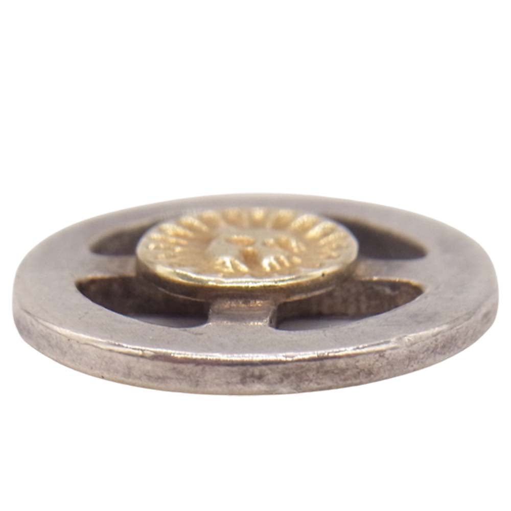 WINGROCK ウィングロック 金メタル メディスン ホイール ペンダント トップ シルバー系【中古】
