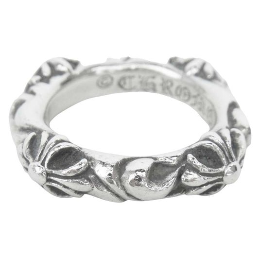 CHROME HEARTS クロムハーツ（原本無） SBT バンド リング ＃7 シルバー系 7号【中古】