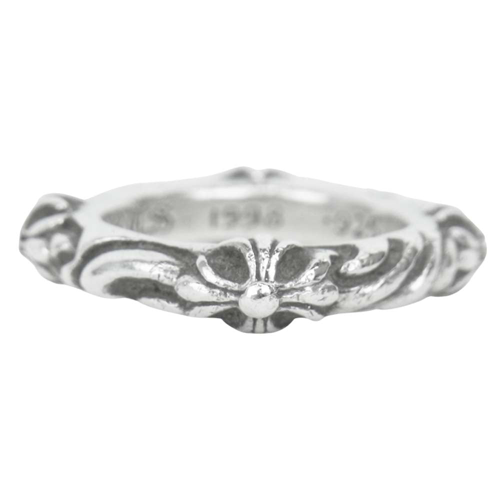 CHROME HEARTS クロムハーツ（原本有） SBT バンド リング ＃11 シルバー系 12号【中古】