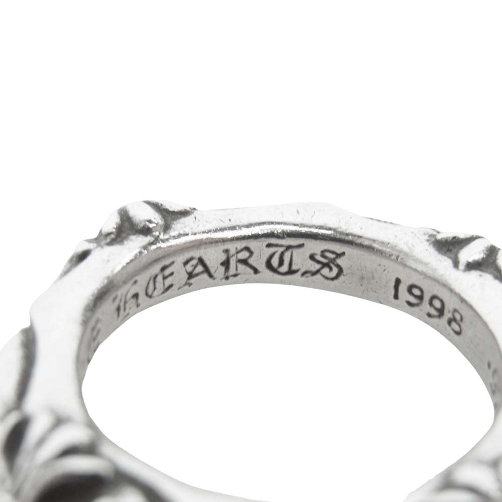 CHROME HEARTS クロムハーツ（原本有） SBT バンド リング ＃11 シルバー系 12号【中古】