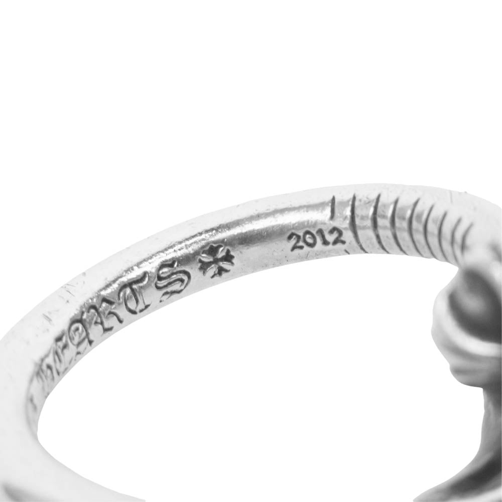 CHROME HEARTS クロムハーツ（原本無） クロスボール ネイル リング ＃11 シルバー系【中古】