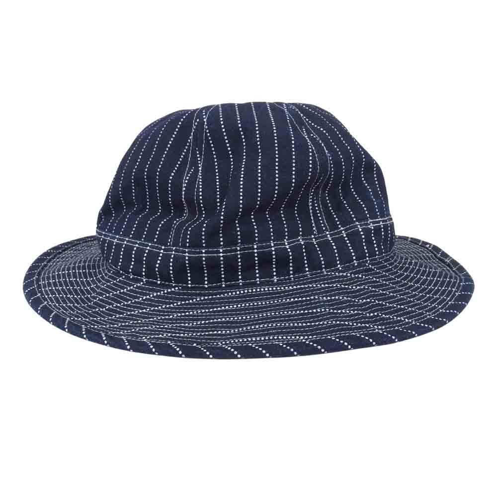 JELADO ジェラード COMBAT TOGS Army Hat アーミー ウォバッシュ ハット インディゴブルー系 L【美品】【中古】