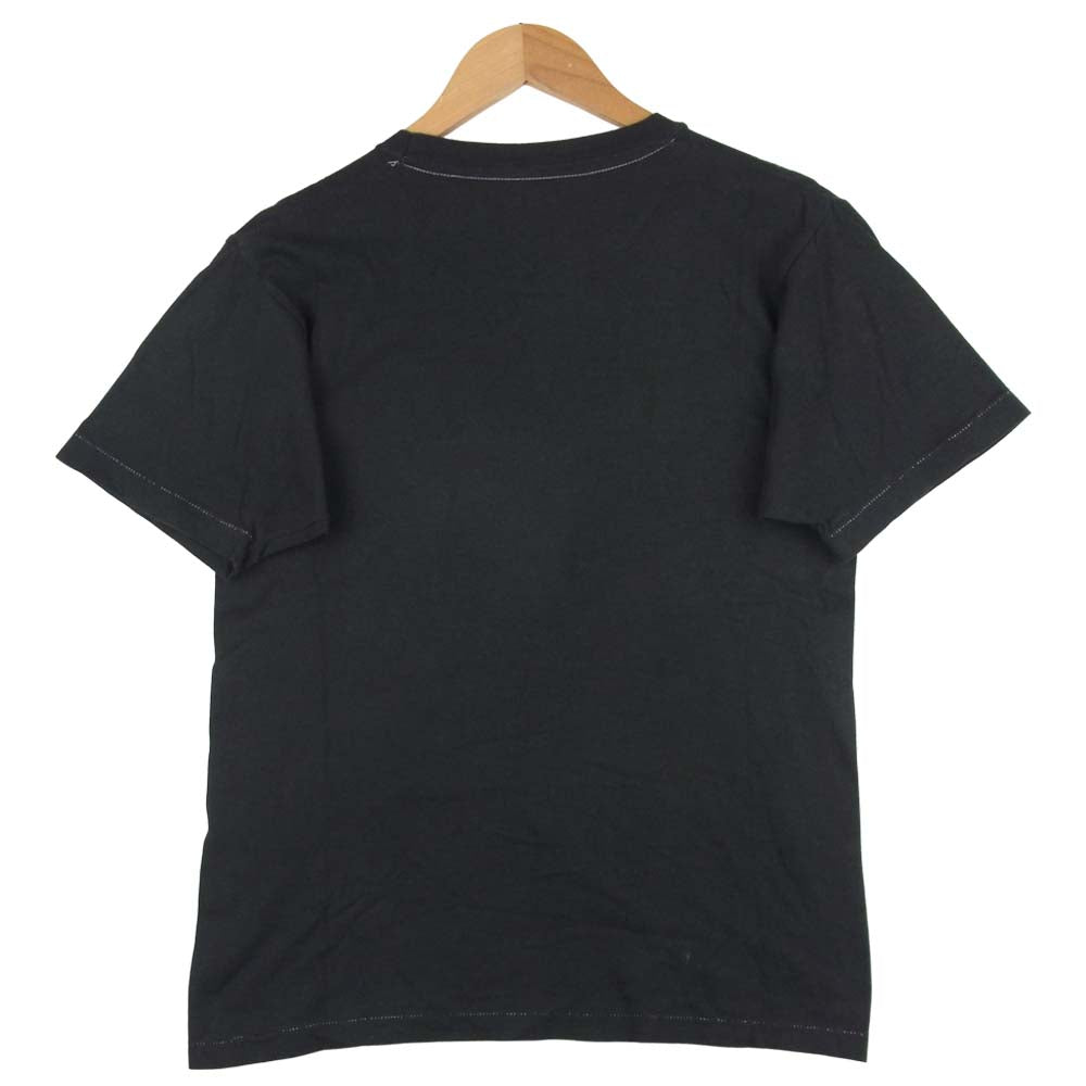 TENDERLOIN テンダーロイン Hanes ヘインズ ブランドロゴ ポケット付き 半袖 Tシャツ ブラック系 S【中古】