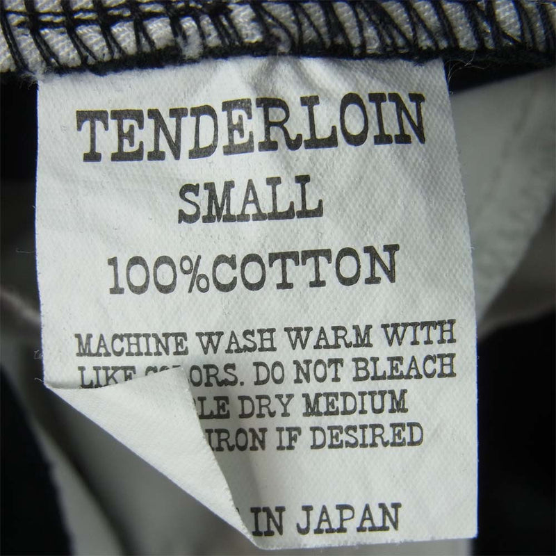 TENDERLOIN テンダーロイン CHINO チノ ショーツ ショート パンツ コットン 日本製 ブラック系 S【中古】