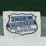 TENDERLOIN テンダーロイン T-TEE BORDER ボーダー 半袖 Tシャツ 日本製 グリーン系 S【中古】