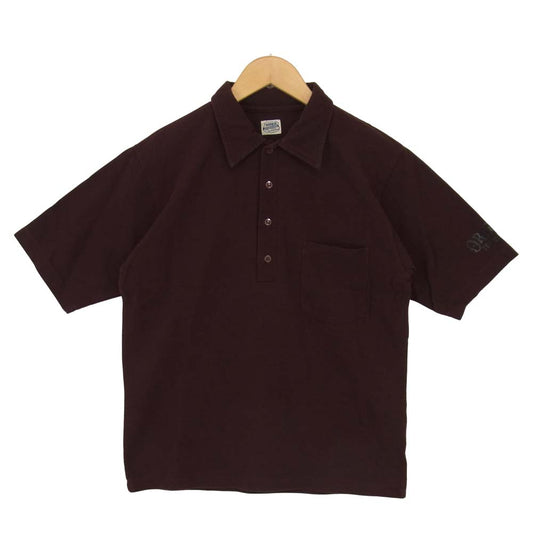 TENDERLOIN テンダーロイン T-WORK POLO ワーク ポロ エンジ系 S【中古】