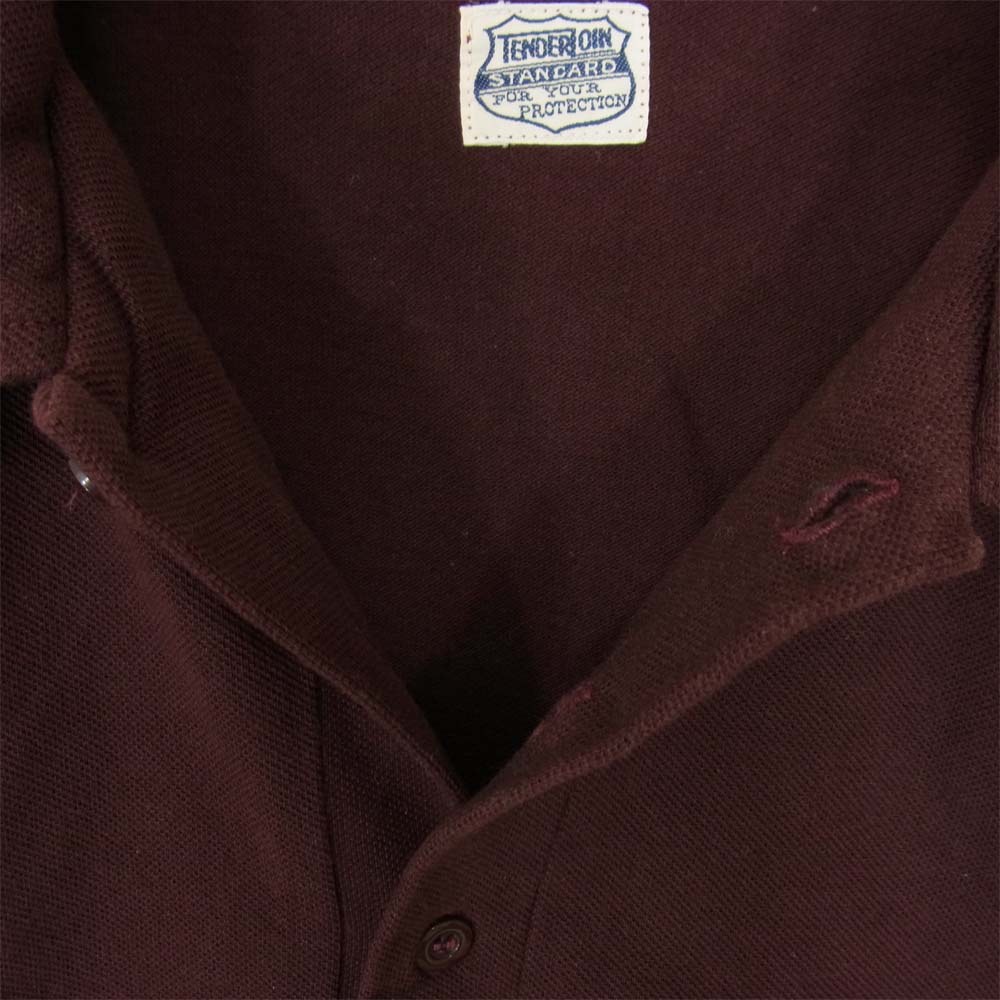 TENDERLOIN テンダーロイン T-WORK POLO ワーク ポロ エンジ系 S【中古】