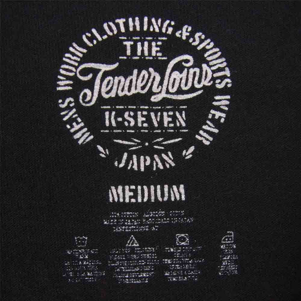 TENDERLOIN テンダーロイン T-TEE HELL AWAITS プリント 半袖 Tシャツ コットン ブラック系 M【中古】