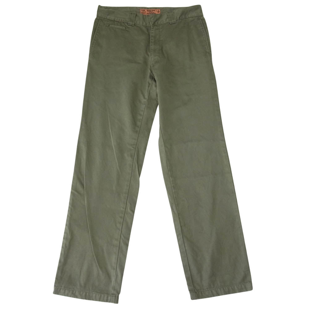 TENDERLOIN テンダーロイン CHINO チノ トラウザーズ カーキ系 S【中古】