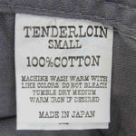 TENDERLOIN テンダーロイン T-HERRINGBONE WORK SHT ヘリンボーン 長袖 ワーク シャツ コットン グレー系 S【中古】