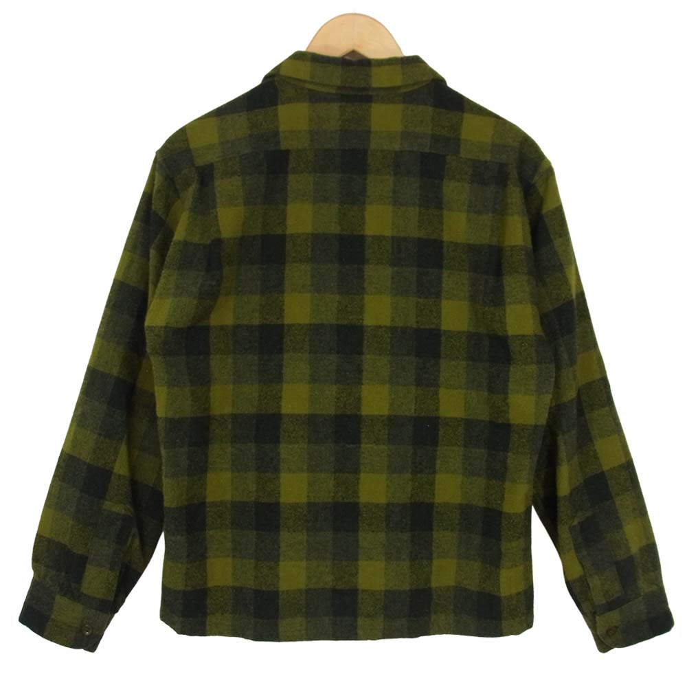 TENDERLOIN テンダーロイン T-WOOL SHT ウール オープンカラー グリーン系 S【中古】