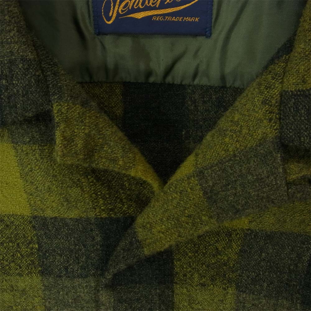 TENDERLOIN テンダーロイン T-WOOL SHT ウール オープンカラー グリーン系 S【中古】