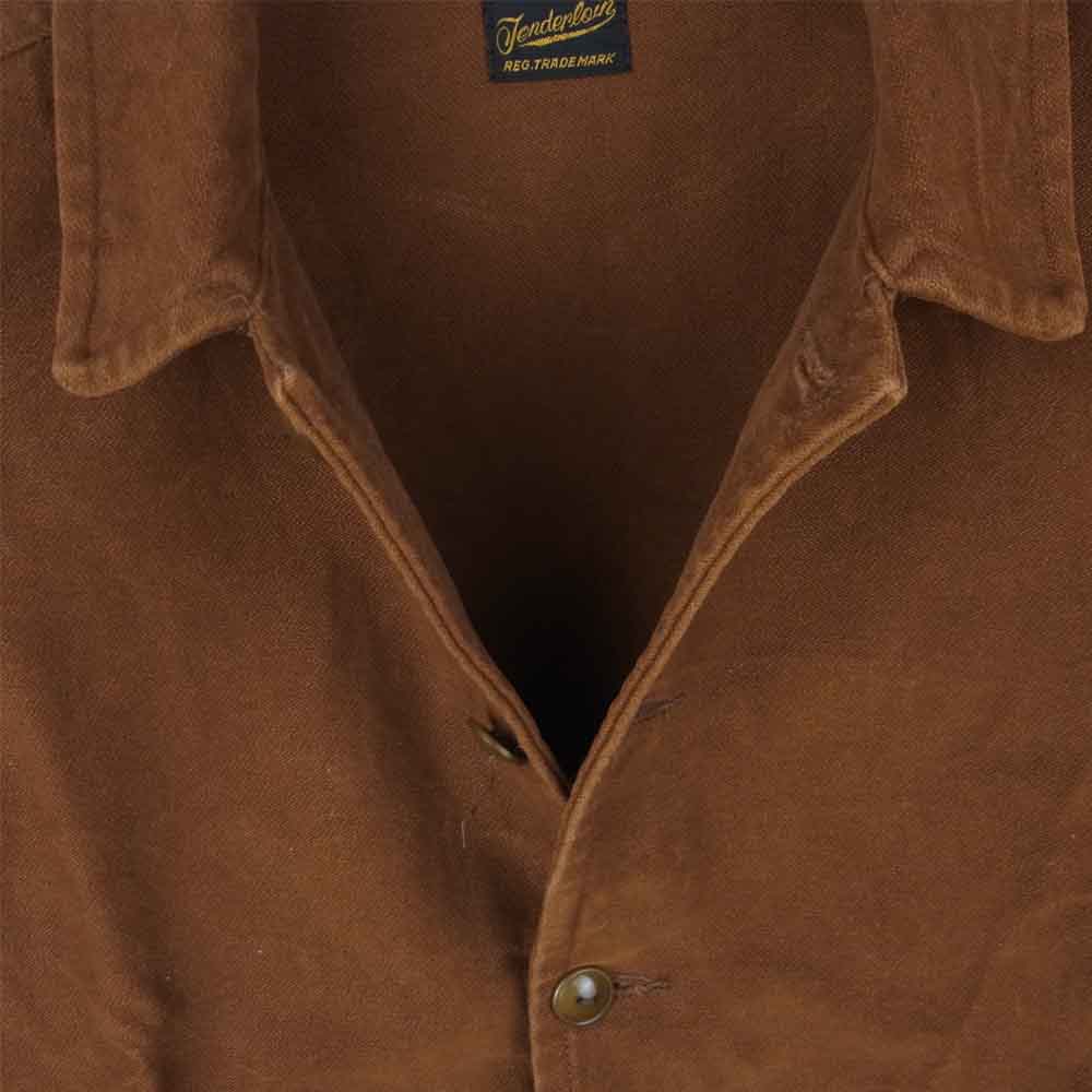 TENDERLOIN テンダーロイン T-MOLESKIN JKT モールスキン ジャケット コットン 日本製 ブラウン系 S【中古】