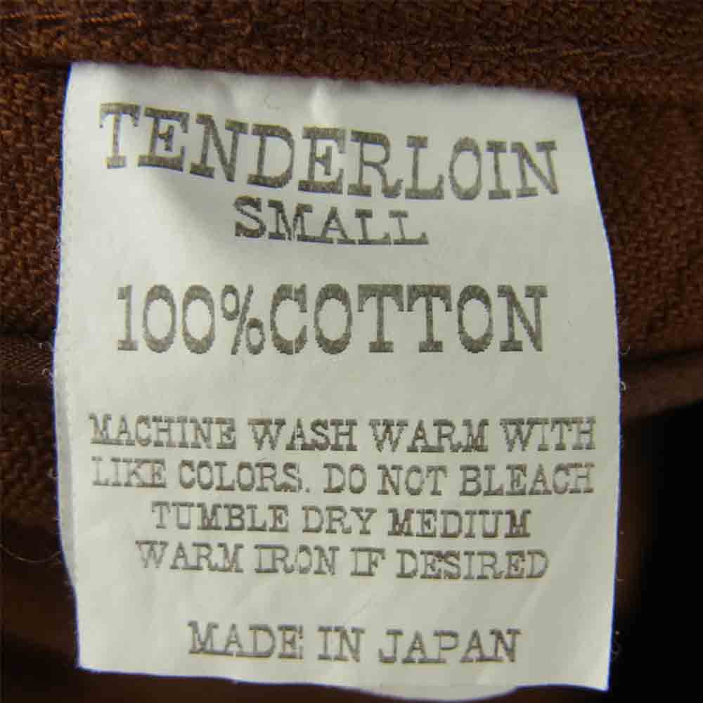 TENDERLOIN テンダーロイン T-MOLESKIN JKT モールスキン ジャケット コットン 日本製 ブラウン系 S【中古】
