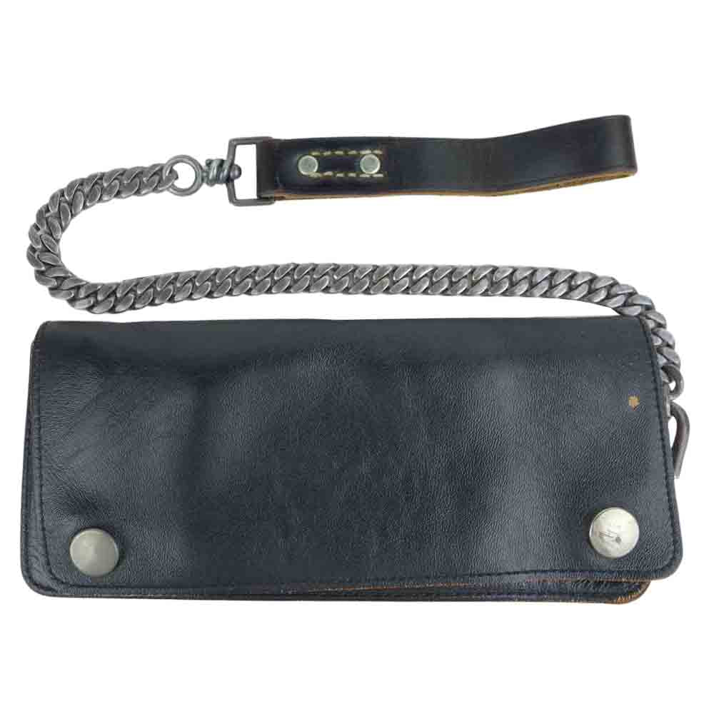 TENDERLOIN テンダーロイン × PORTER ポーター T-WALLET レザー ウォレット ブラック系【中古】