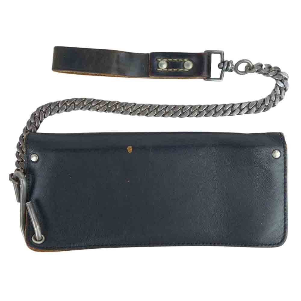 TENDERLOIN テンダーロイン × PORTER ポーター T-WALLET レザー ウォレット ブラック系【中古】