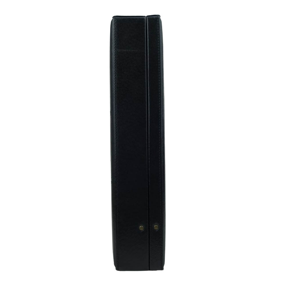 PORTER ポーター レザー アタッシュ ケース ブラック系【中古】