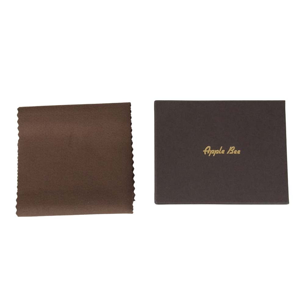 アップルビー LTR Zip S ラウンドジップ ミニ ウォレット ライトブラウン系【中古】