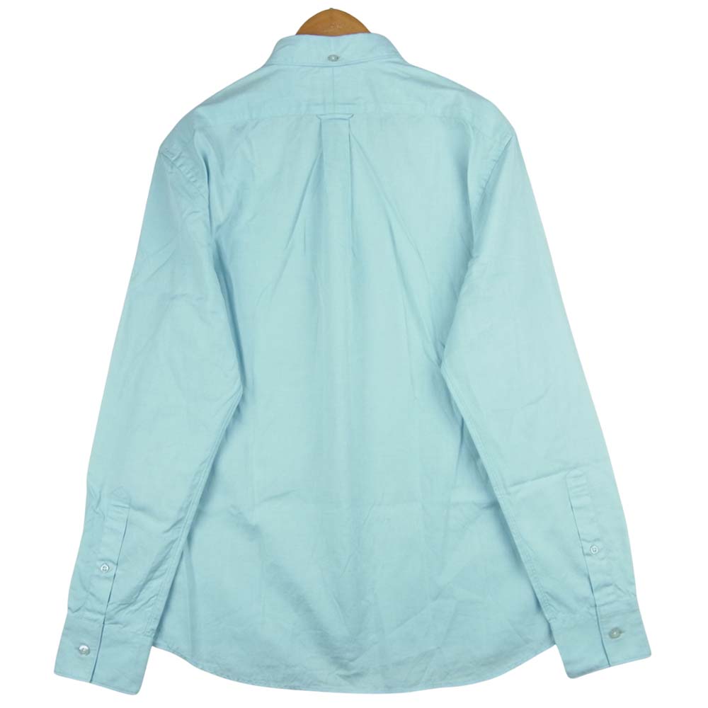 WTAPS ダブルタップス 14ss 141spdt-shm02 PLAIN L/S SHIRTS COTTON OXFOD THOMAS MASON 長袖 シャツ ライトブルー系 S【中古】