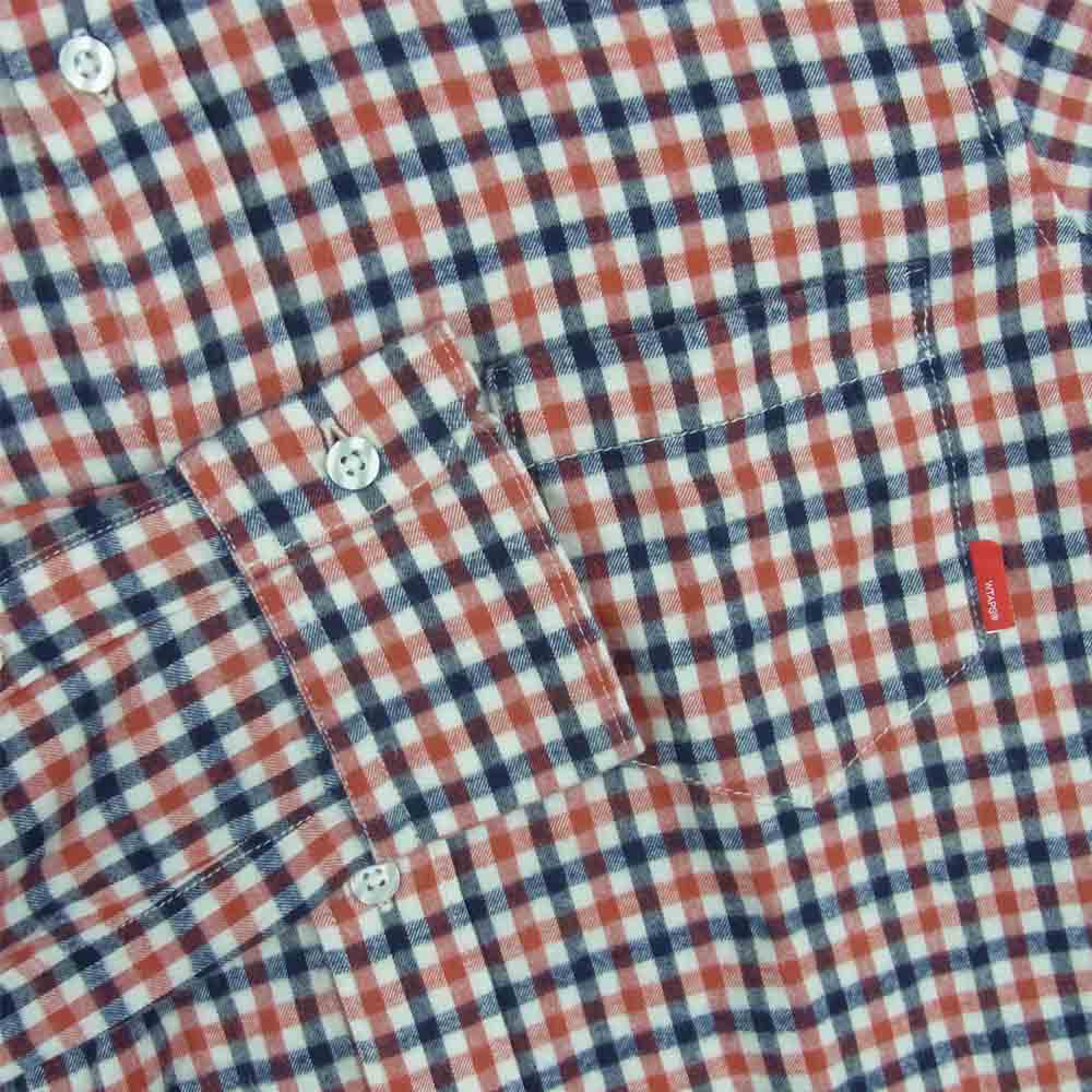 WTAPS ダブルタップス 15aw 152ltdt-shm04 CHECK L/S 01 SHIRT 長袖 シャツ レッド系 S【中古】