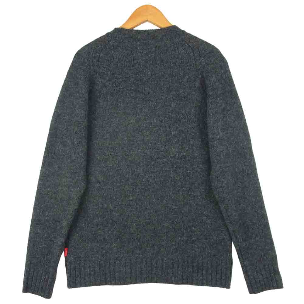 WTAPS ダブルタップス 14aw 142madt-knmoi DECK CREW-C SWEATER ウール セーター ニット グレー系 S【中古】