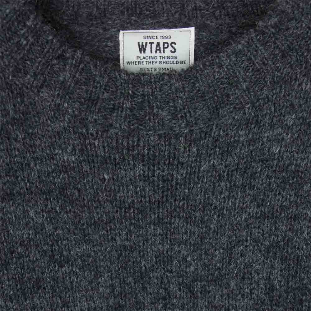 WTAPS ダブルタップス 14aw 142madt-knmoi DECK CREW-C SWEATER ウール