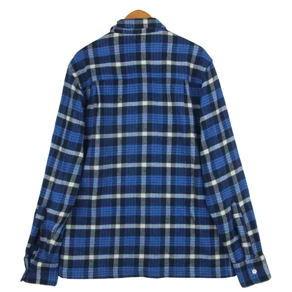 WTAPS ダブルタップス 15AW 152gwdt-shm04 VATOS L/S 02 SHIRT COTTON TEXTILE 長袖 シャツ ブルー系 S【中古】