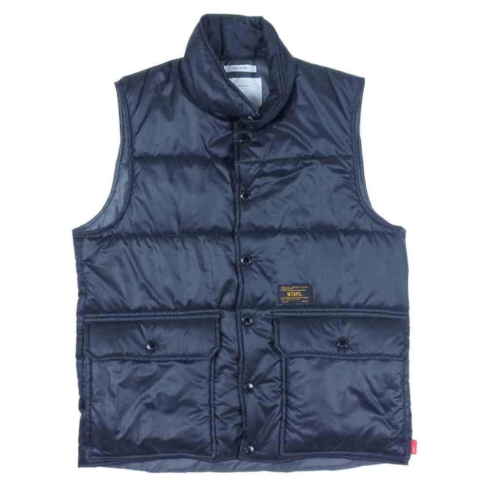 WTAPS ダブルタップス 121gwdt-jkm04 PACKERS VEST POLYESTER TAFFETS ベスト ブラック系 1【中古】