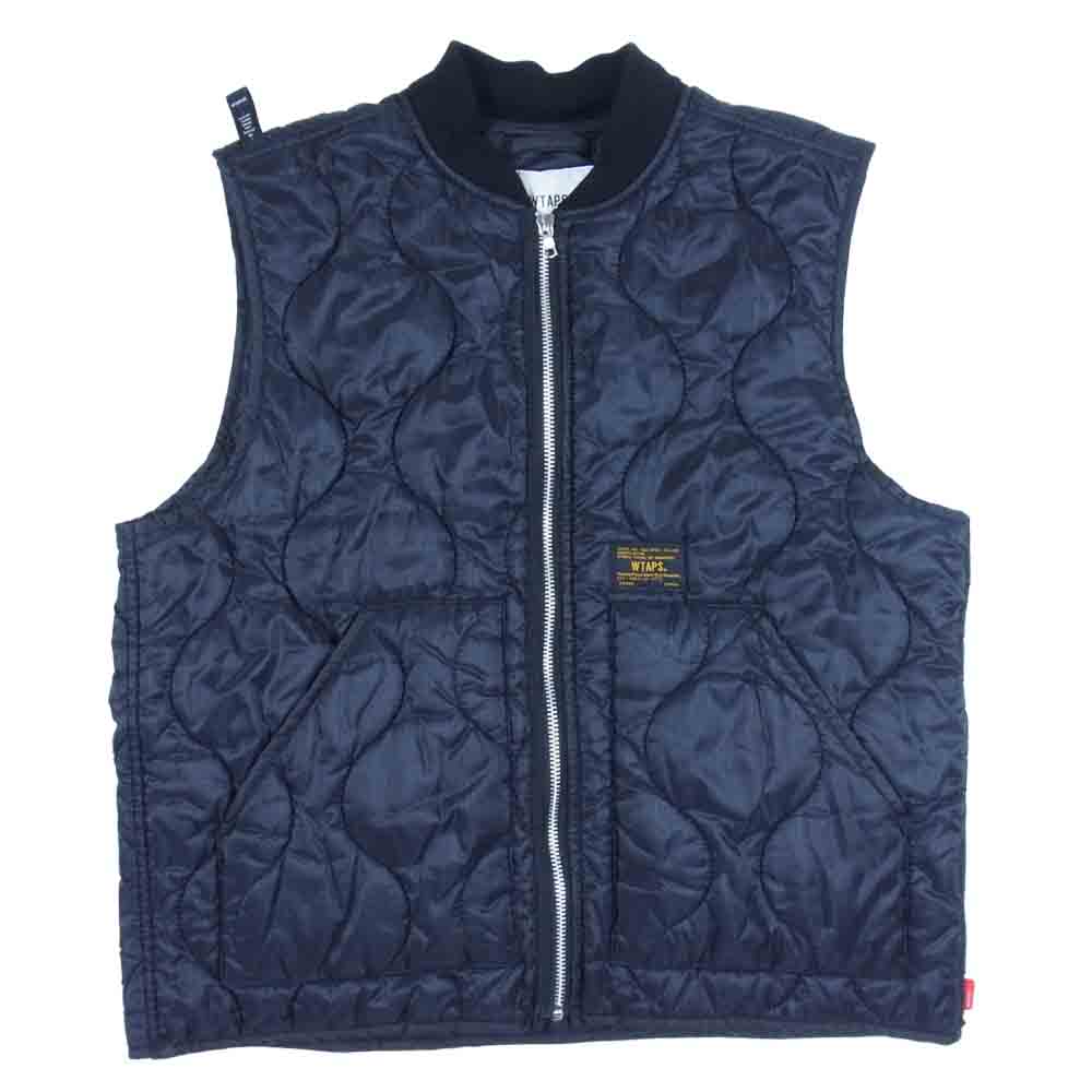 WTAPS ダブルタップス 17AW 172gwdt-jkm04 CREEPER VEST NYLON RIPSTOP ベスト ブラック系 1【中古】