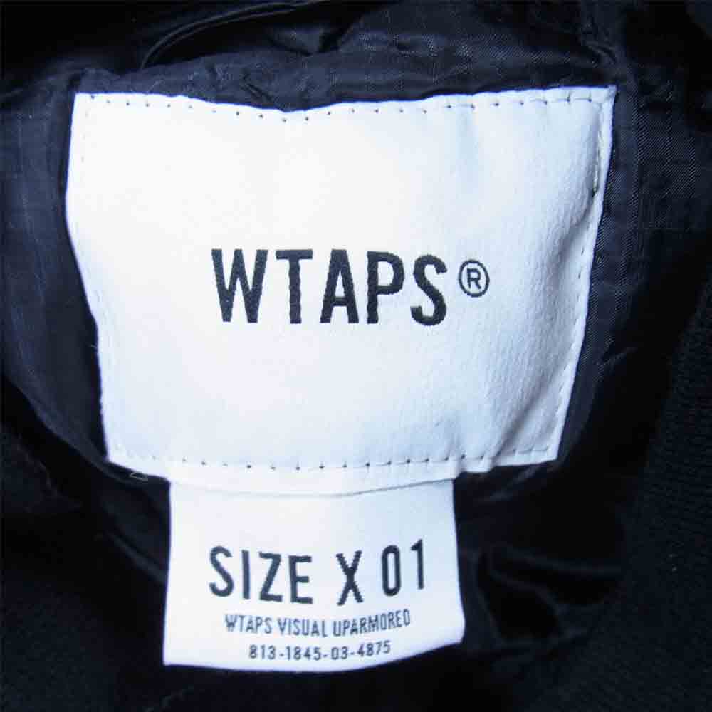 WTAPS ダブルタップス 17AW 172gwdt-jkm04 CREEPER VEST NYLON RIPSTOP ベスト ブラック系 1【中古】