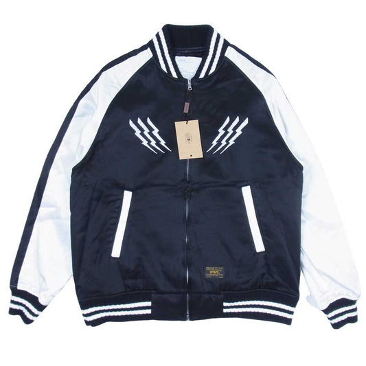 WTAPS ダブルタップス 17AW 172tqdt-jkmo4s V＝A JACKET RACO SATIN ジャケット ブラック系 1【美品】【中古】
