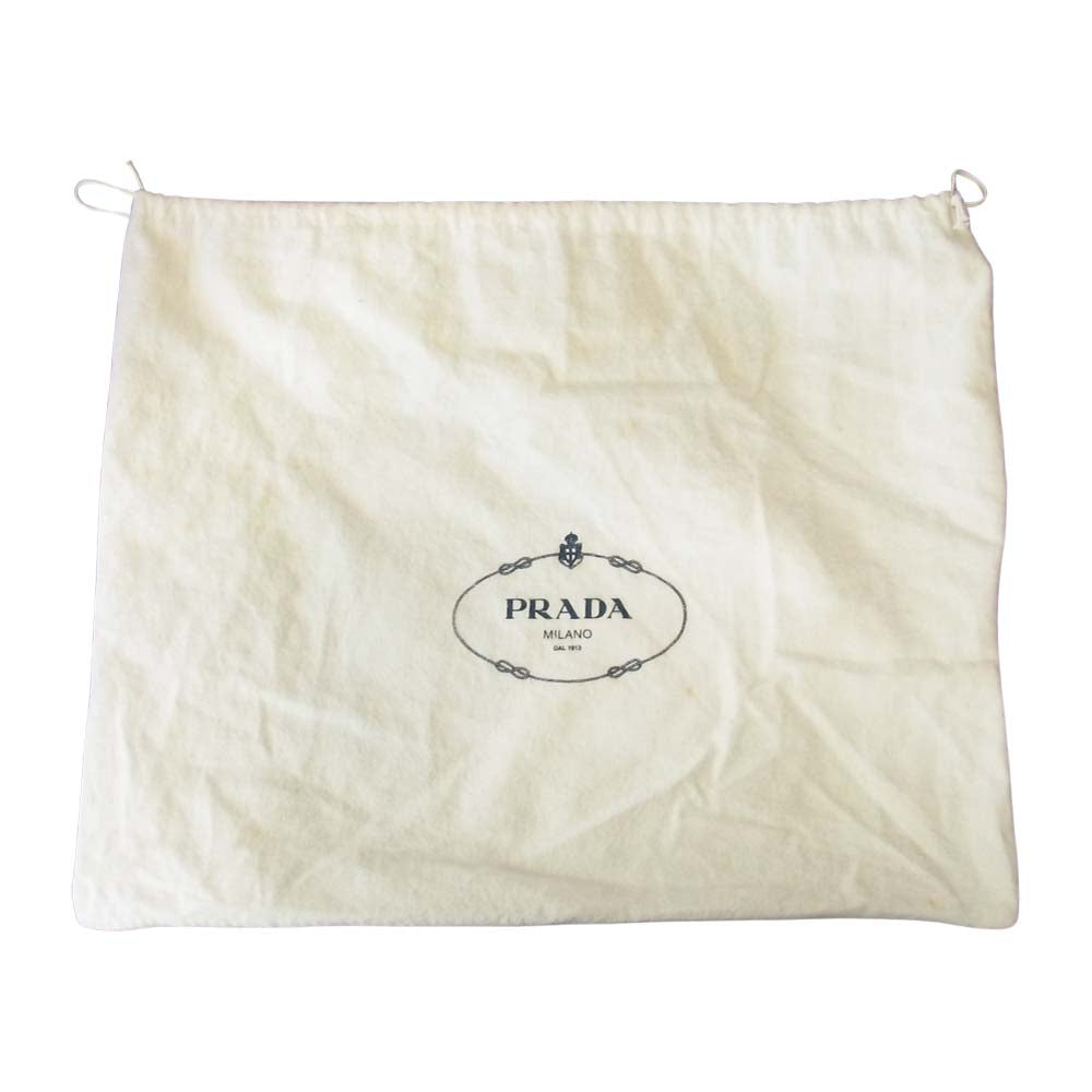 PRADA プラダ B3864 テスート ナイロン ハンド バッグ ブラック系【中古】