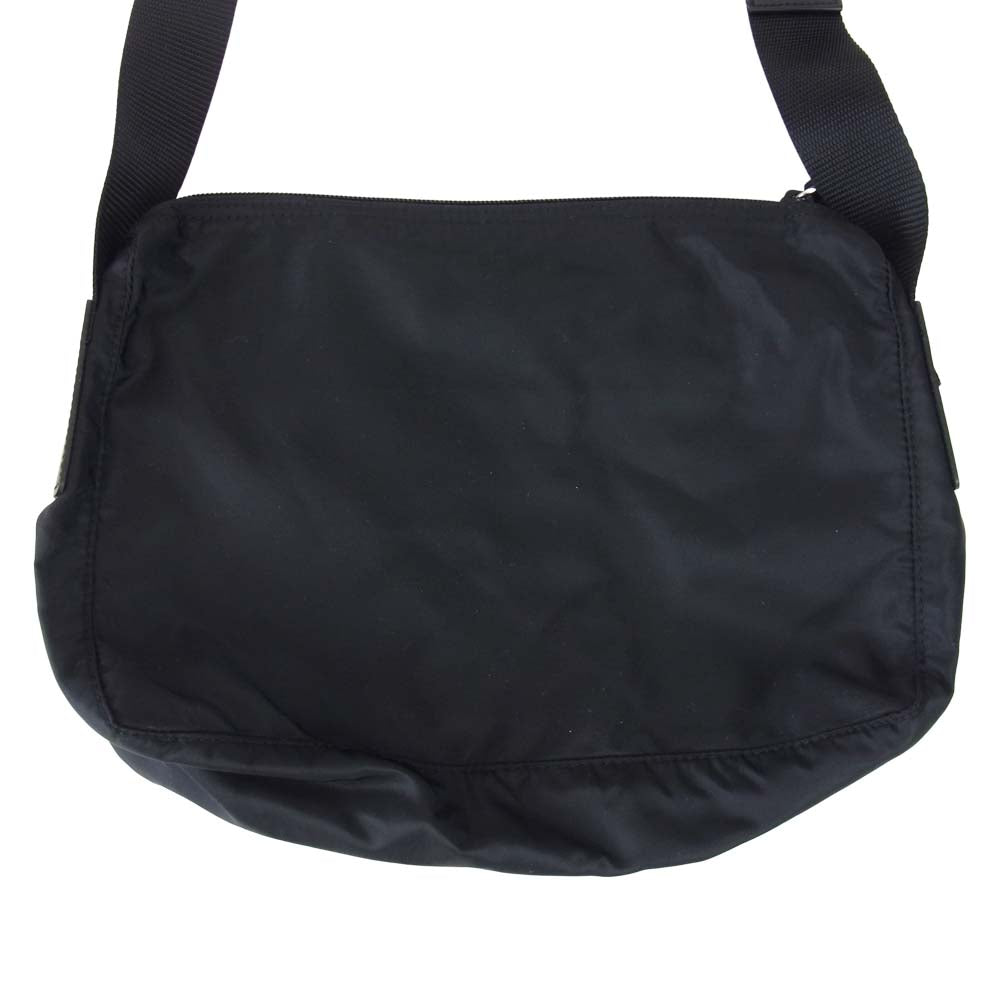 PRADA プラダ B10140  ロング ショルダー ナイロン バッグ ブラック系【中古】