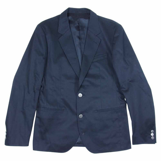 WACKO MARIA ワコマリア 2つ釦 テーラード ジャケット 日本製 テーラードジャケット ブラック系 XL【中古】