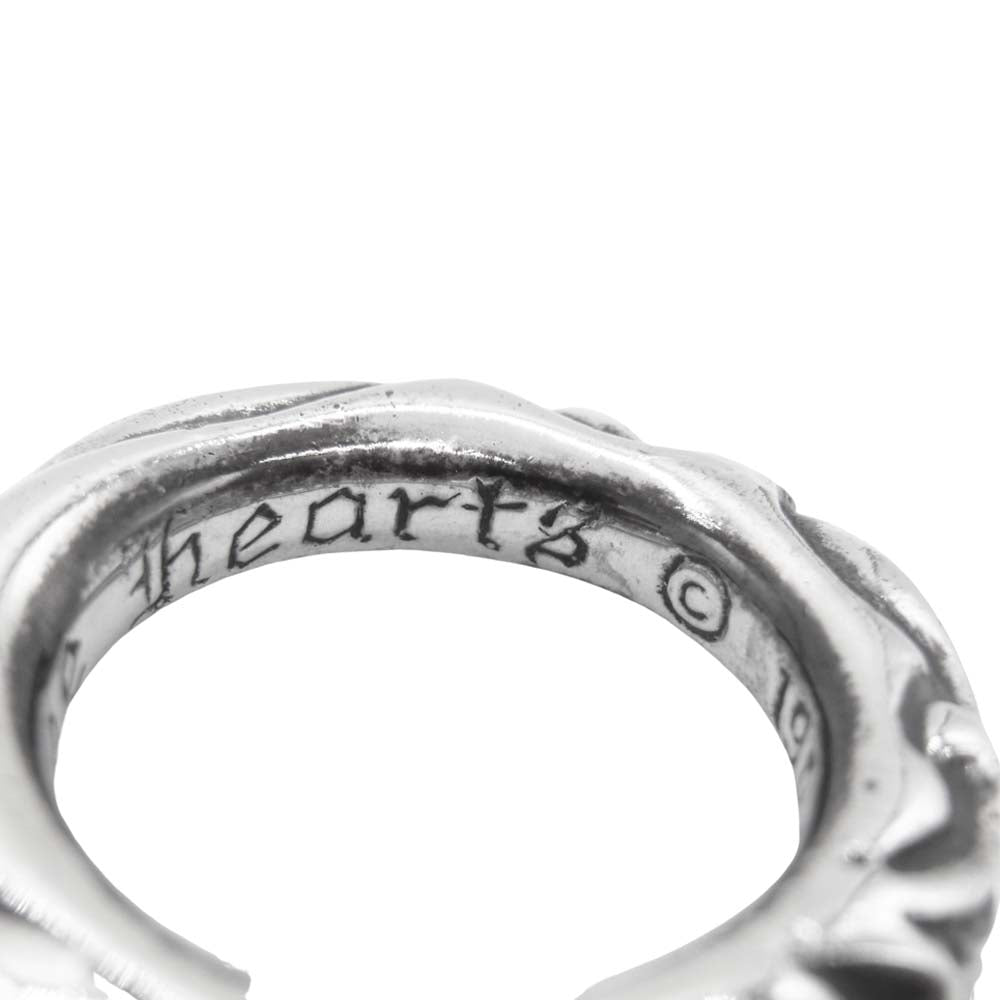 CHROME HEARTS クロムハーツ（原本無） SCRL BAND RING スクロール バンド リング  シルバー系 9号【中古】