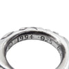 CHROME HEARTS クロムハーツ（原本無） SCRL BAND RING スクロール バンド リング  シルバー系 9号【中古】