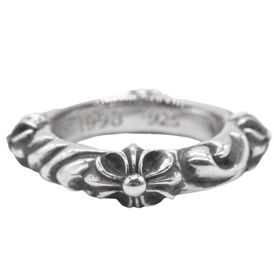 CHROME HEARTS クロムハーツ（原本無） SBT BAND RING バンド リング  シルバー系【中古】