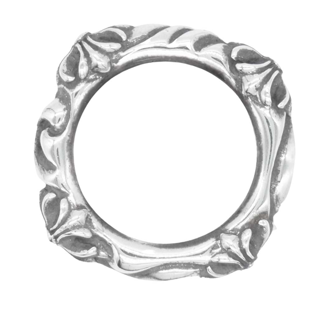 CHROME HEARTS クロムハーツ（原本無） SBT BAND RING バンド リング  シルバー系【中古】