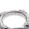 CHROME HEARTS クロムハーツ（原本無） SBT BAND RING バンド リング  シルバー系【中古】