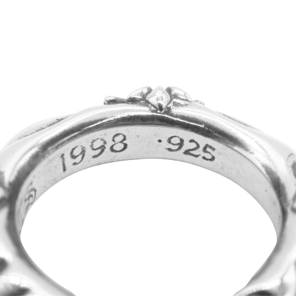 CHROME HEARTS クロムハーツ（原本無） SBT BAND RING バンド リング  シルバー系【中古】