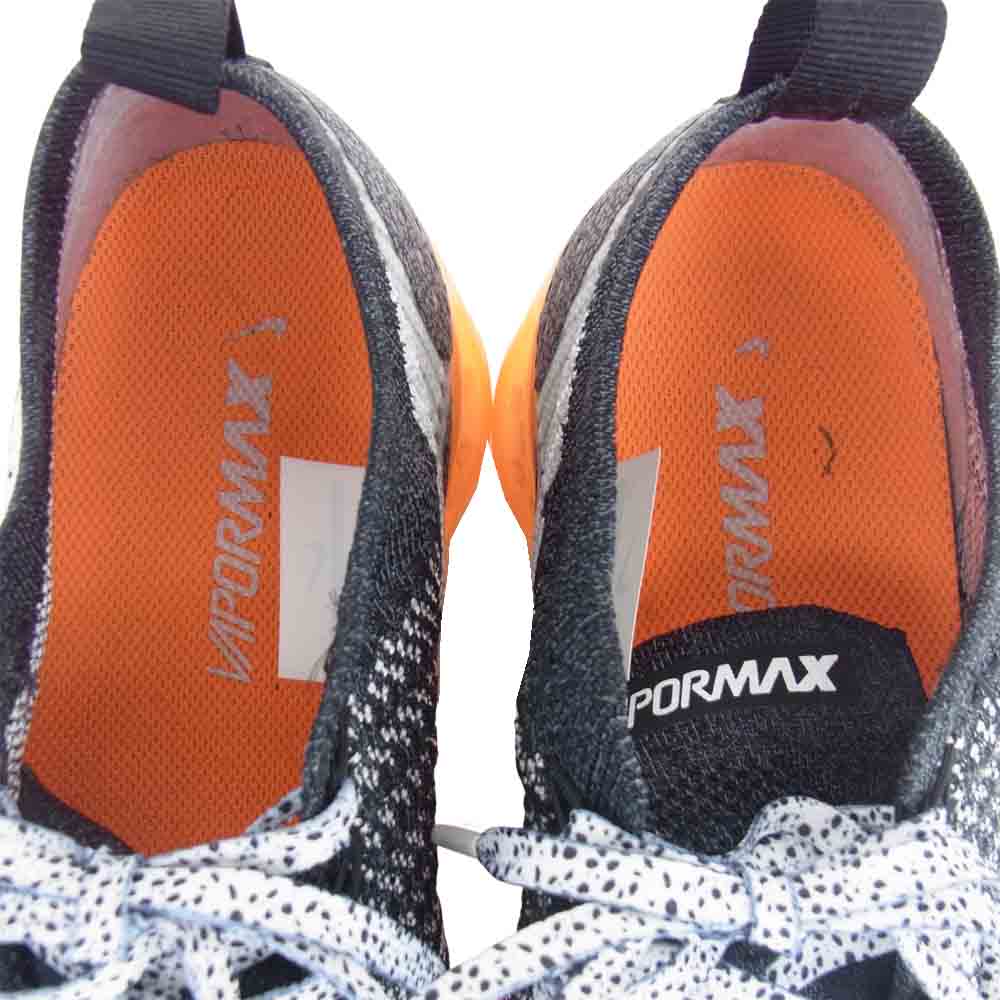 NIKE ナイキ 942842-106 AIR VAPORMAX FLYKNIT 2 エア ヴェイパーマックス フライニット2 ローカット スニーカー ブラック系 グレー系 25.5cm【中古】