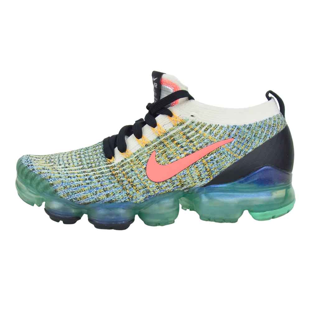 NIKE ナイキ AJ6900-104 AIR VAPORMAX FLYKNIT 3 エア ヴェイパーマックス フライニット3 ローカット スニーカー マルチカラー系 グリーン系 26cm【中古】