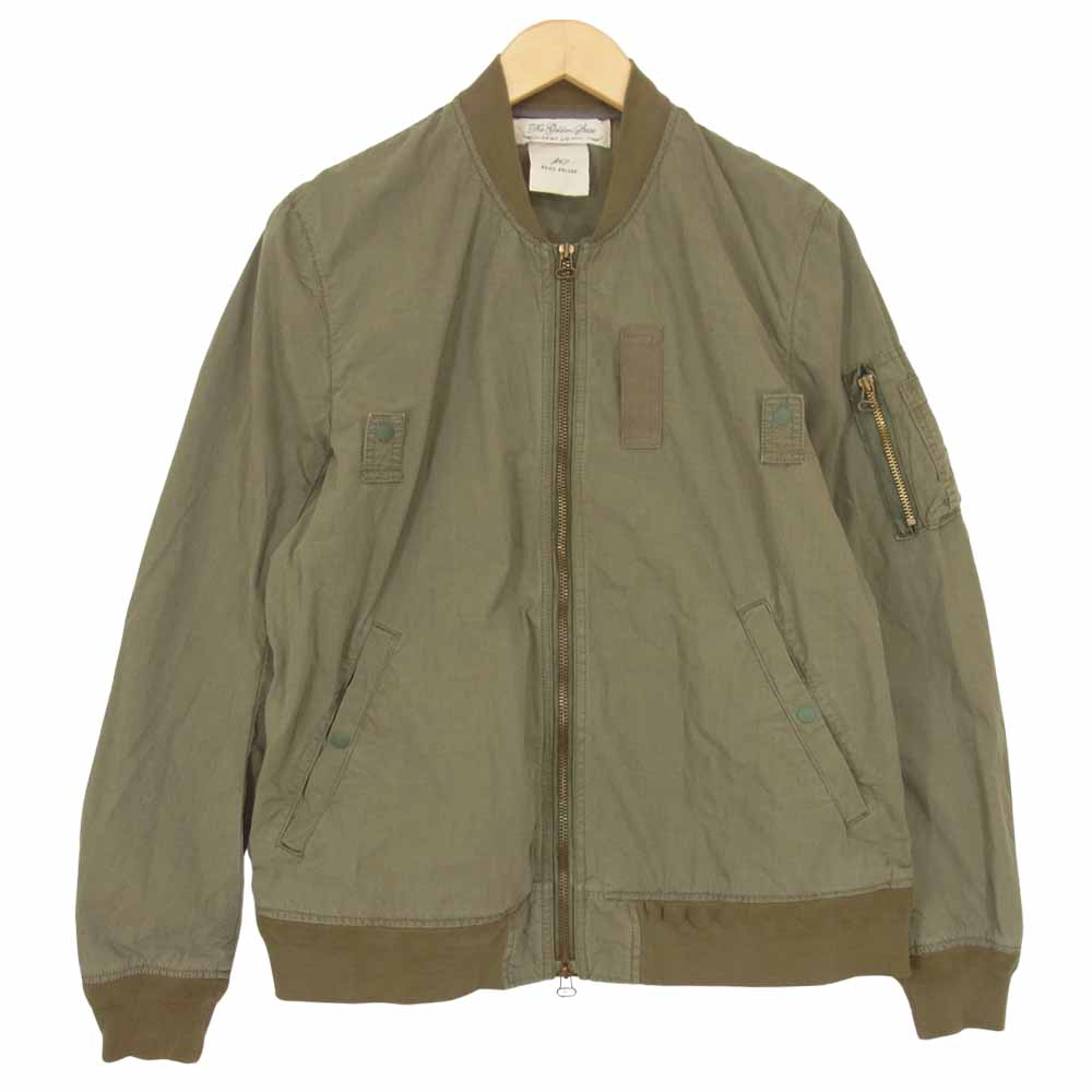 REMI RELIEF レミレリーフ ミリタリー ジャケット ブルゾン カーキ系 L【中古】