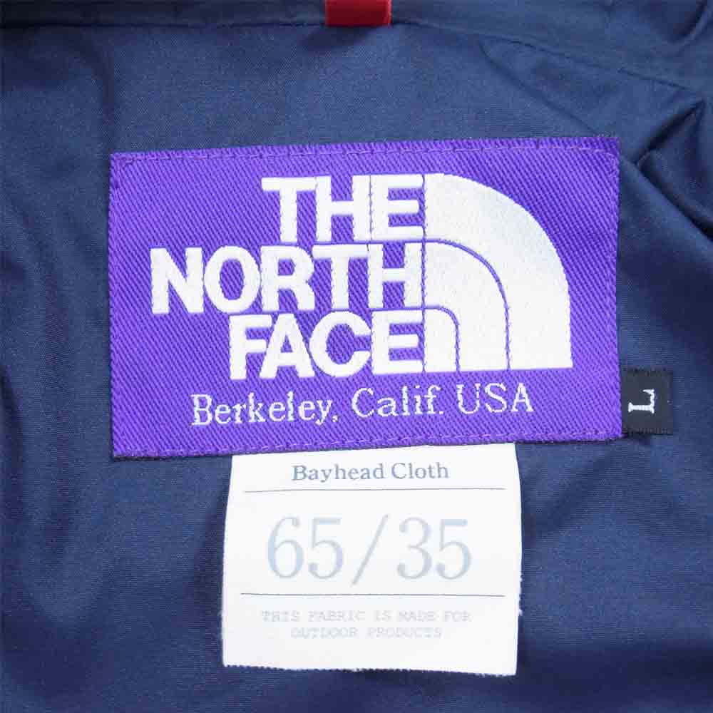 THE NORTH FACE ノースフェイス NP2241N パープルレーベル マウンテンパーカー ブルー系 L【中古】