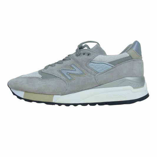 NEW BALANCE ニューバランス M998CEL USA製 ローカット スニーカー ランニング シューズ グレー系 26.5㎝【美品】【中古】