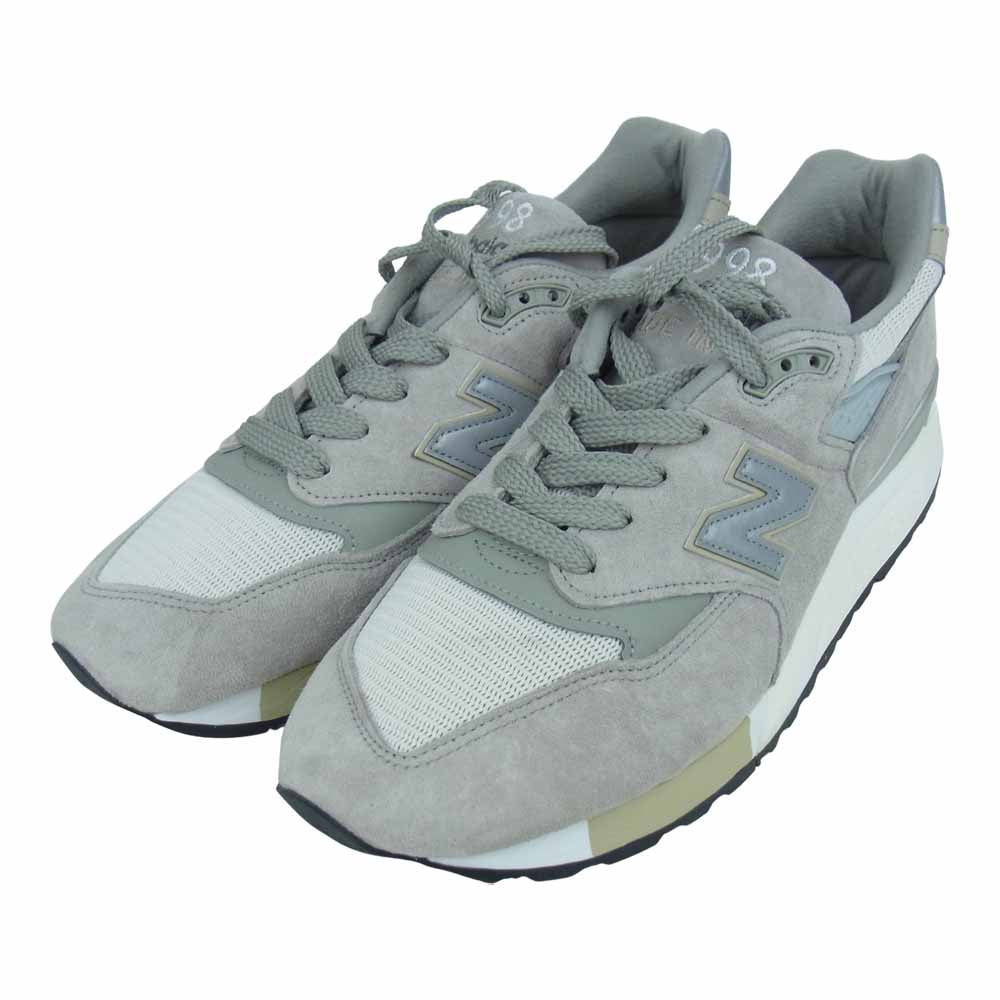 NEW BALANCE ニューバランス M998CEL USA製 ローカット スニーカー ランニング シューズ グレー系 26.5㎝【美品】【中古】