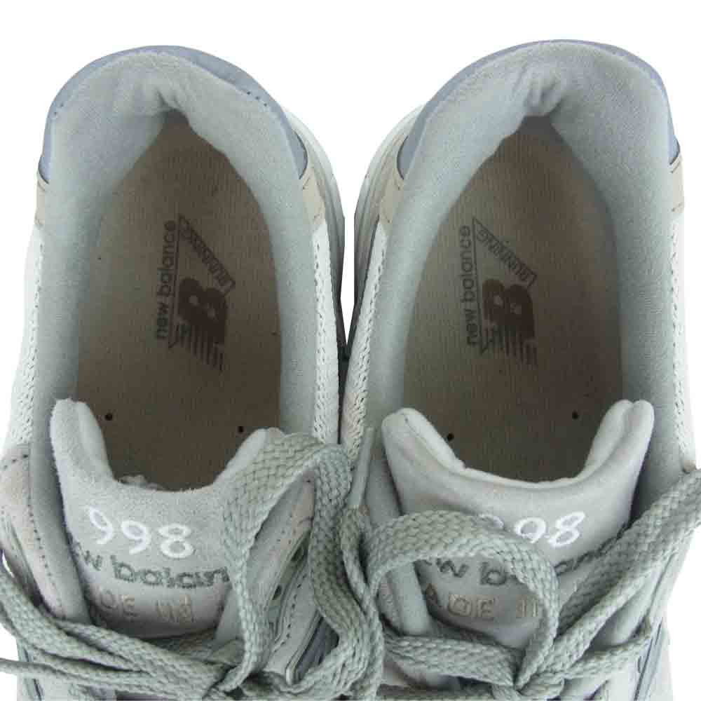 NEW BALANCE ニューバランス M998CEL USA製 ローカット スニーカー ランニング シューズ グレー系 26.5㎝【美品】【中古】