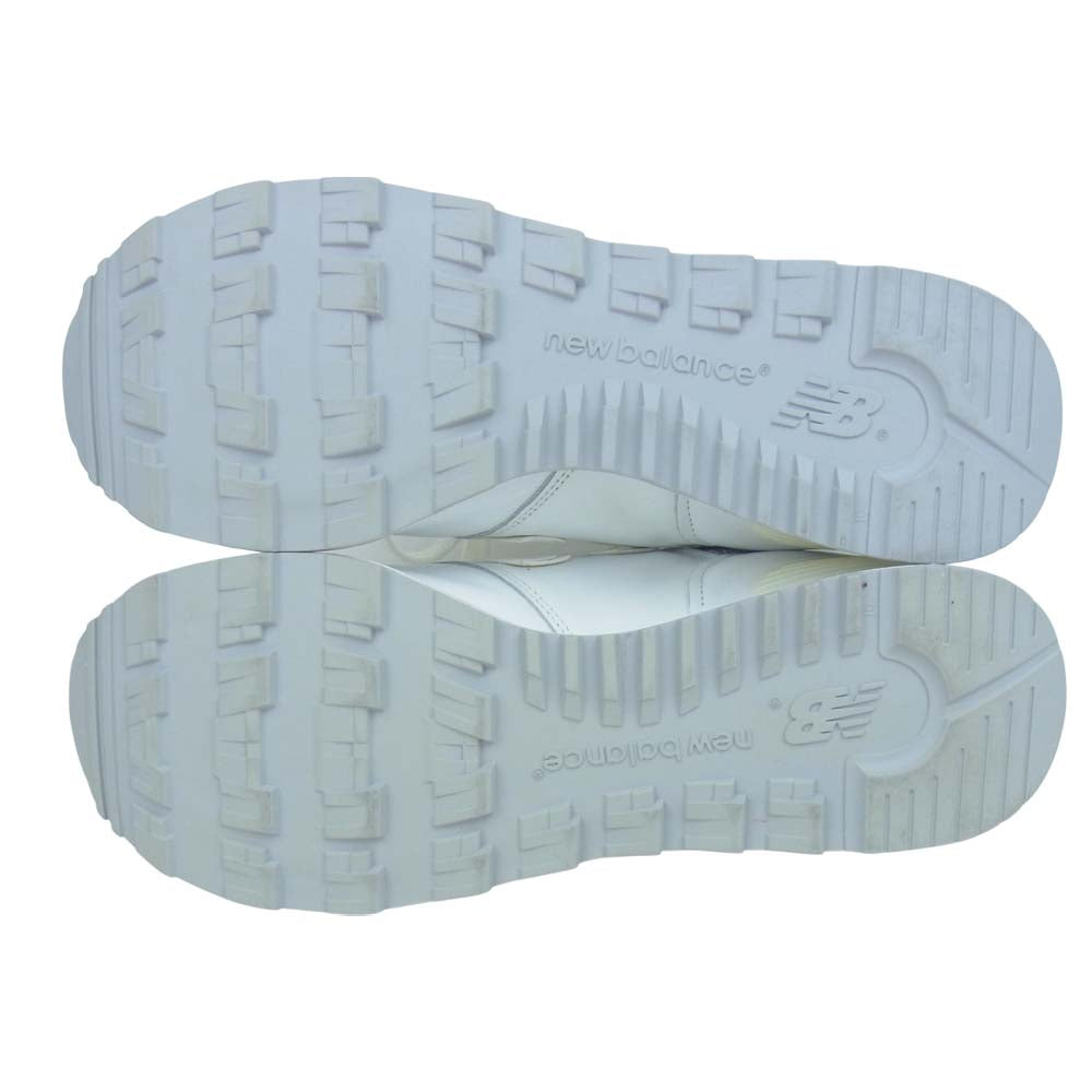 NEW BALANCE ニューバランス M1400JWT USA製 ローカット スニーカー ランニング シューズ ホワイト系 27.5cm【極上美品】【中古】