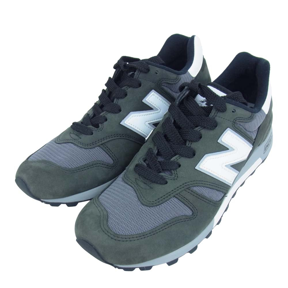 NEW BALANCE ニューバランス M1300CLB USA製 ローカット スニーカー ランニング シューズ ダークグレー系 27ｃｍ【極上美品】【中古】